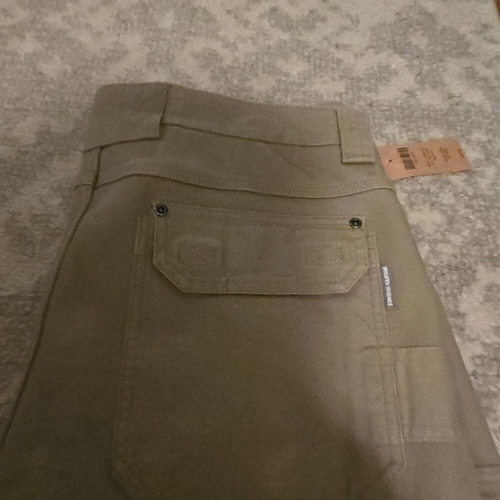 Nwt - Dukuth fleece.lined cargo pants 36-32 - tan - Picture 5 of 6